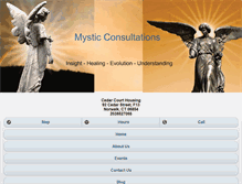 Tablet Screenshot of mysticconsultations.com